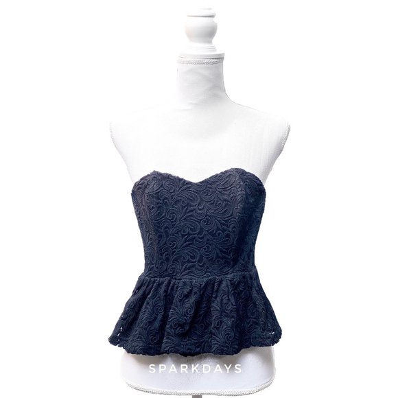 peplum corset top